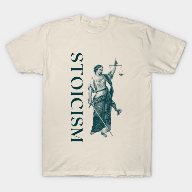 Lady Justice the stoic T-Shirt by Epictetus